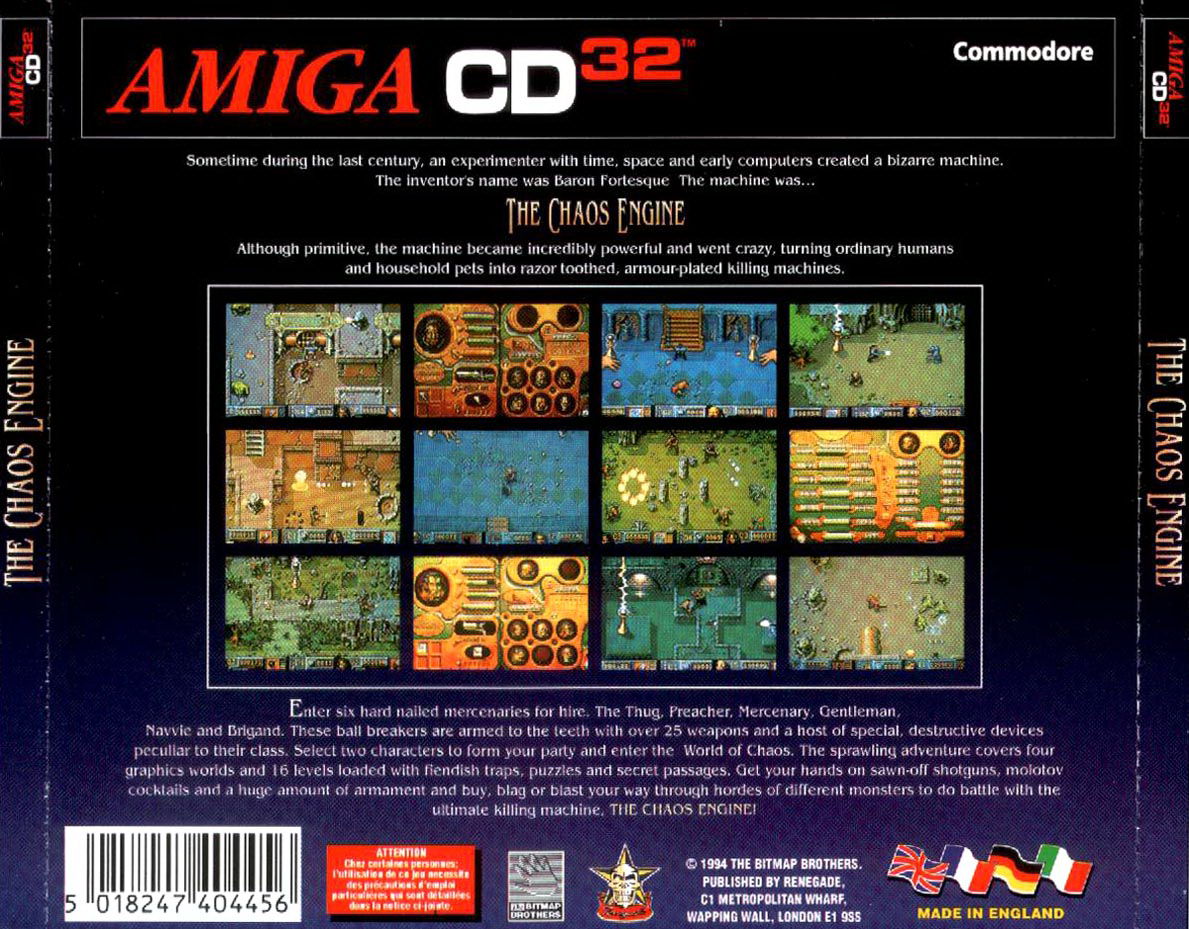 The Chaos Engine screenshot 2 for Amiga CD32